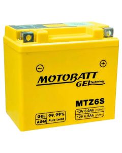 Bateria Motobatt MTZ6S XRE300 PCX CG150 Fan Bros Factor Nmax 1