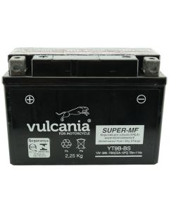 Bateria Vulcania YT9B-BS 8Ah YZF-R6 XT 660 X, Z Tenere MT-03